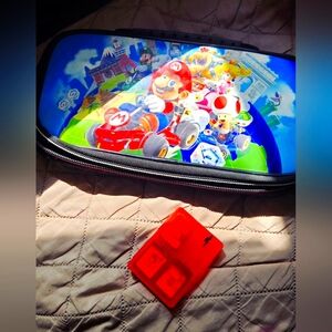 Nintendo Mario Kart Themed Case - Red and Blue